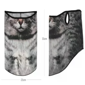 cat dog cute animal balaclava motorcycle motocross ski snowboard hat helmet liner biker neck warmer face cap cycling headgear