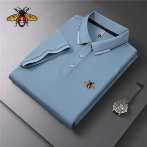 high quality summer embroidered polo shirt, family clothing, men's fashion, business, leisure, breathable, cool, quick drying sh