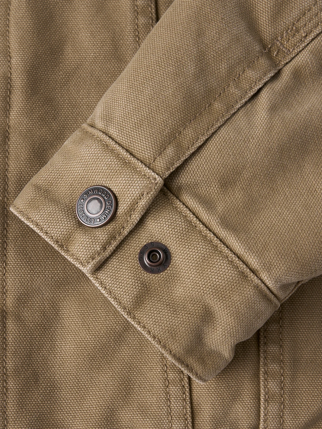 simwood 2025 winter new oversize sherpa lined trucker jacket men 11.8oz washed vintage canvas fabric plus size coats