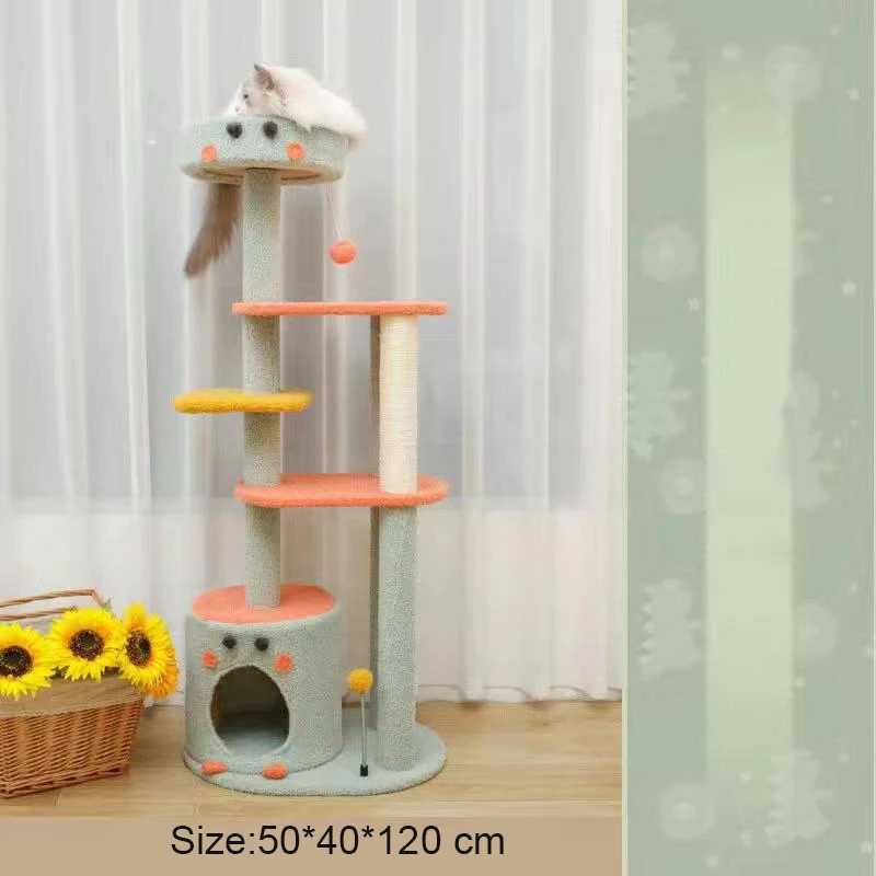 manufacturer wholesale cute design scratcher cat climbing tree