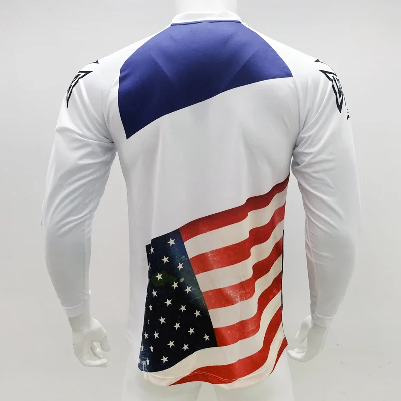 men's mtb motocross jersey motorcycle mountain bike moto wear bmx dh t shirt clothing maillot ciclismo downhill clothing