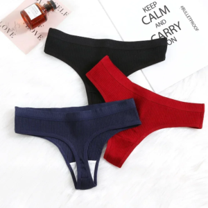 women's panties fashion striped thongs soft cotton underwear ladies sexy lingerie sports breathable g strings cozy t back