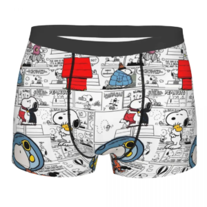 custom cute cartoon s snoopys boxer shorts for homme 3d printed underwear panties briefs soft underpants