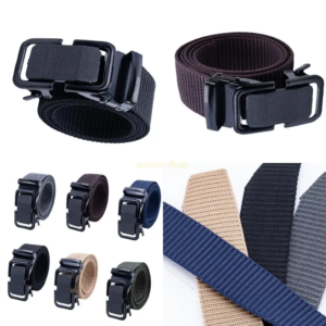 31bf high strength nylon woven waist belt for men great for cycling and fishing