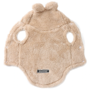 cozy pet clothes winter soft fleece puppy sweater for small medium dogs cats cute ear hooded jacket coat yorkshire pug apparel