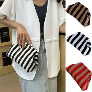 summer woven crochet purses for women ladies large capacity beach clutch handbags ruched cloud purse simple casual dumpling hobo