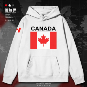 canada country mens hoodies jerseys casual tracksuit clothing long sleeve sweatshirt sporting printed clothes autumn winter