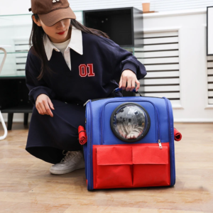 large cats dogs bag folding travel carrying backpack breathable outdoor portable carrier space bags pet products supplies