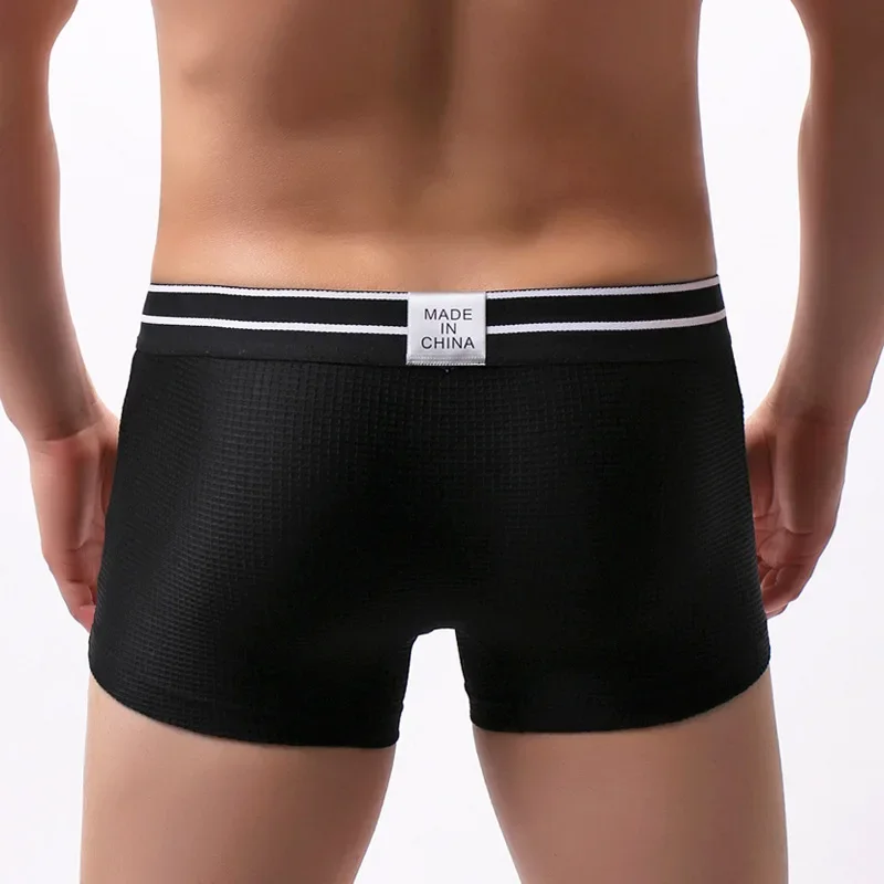 comfortable mens boxers underwear sleep underpants men panties shorts hombre s xl breathable casual briefs