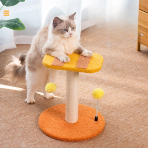 sisal rope cat tree bee cat climbing frame with ball condo and perches cute scratcher jumping platform pets toy cats furniture