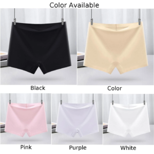 women ice silk pure cotton ultra thin seamless underwear soft lingerie knicker panties short bottom crotch female boxer shorts