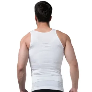 s 3xl men's slimming body shapewear corset vest shirt compression tummy belly control slim waist cincher underwear sports vest