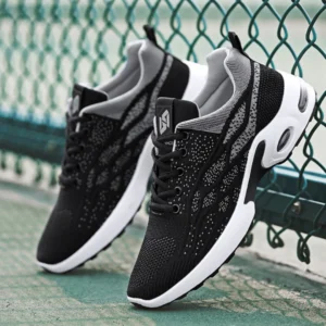 sneakers men 2024 new foreign trade men's shoes casual sneakers air cushion running shoes breathable soft soled shoes