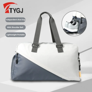 ttygj women men golf handbag large capacity independent shoe area sports bags lightweight golf crossbody backpack