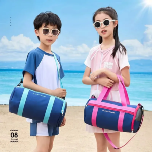 waterproof sports clothing shoes storage children swim bag with dry wet separation for pool sea fitness gear accessories