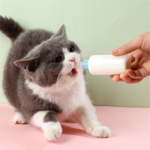 100ml pet feeding bottle with clear scale newborn dog kitten bottle for puppy small dog accessories rabbits hamsters squirrels