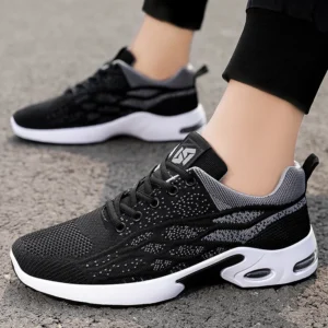 sneakers men 2024 new foreign trade men's shoes casual sneakers air cushion running shoes breathable soft soled shoes