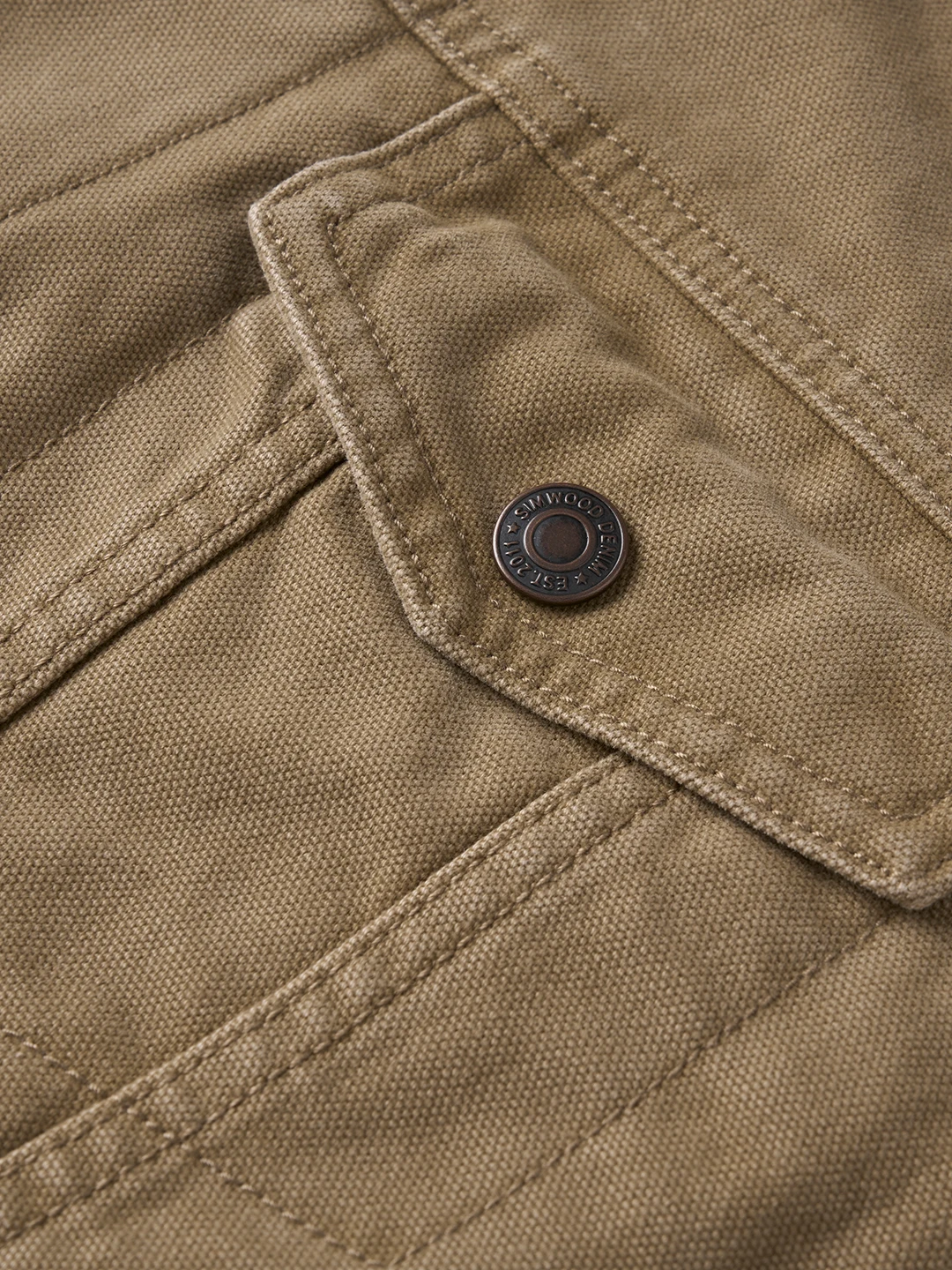 simwood 2025 winter new oversize sherpa lined trucker jacket men 11.8oz washed vintage canvas fabric plus size coats