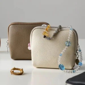 travel jewelry case,travel gifts for women,jewelry pouch bags with zipper,velvet jewelry organizer storage bag for bracelet