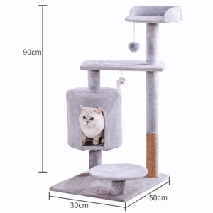 cat climbing frame cat tree house sisal scratching post for cats scratcher kitten training cats scratch tree toys pet supplies