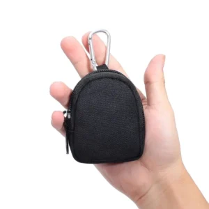 wear resistant outdoor coin purse earphone pouches with buckle functional key bag belt waist pouch zipper outdoor waist bag men