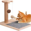 2025 stylish classic cat furniture scratcher tree comfort and entertainment combined eco friendly wood material