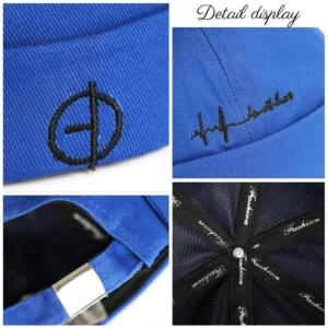 bocca embroidery hip hop hats fashion versatile melon caps beanies caps vintage brimless hat skullies cap beanie hats men women