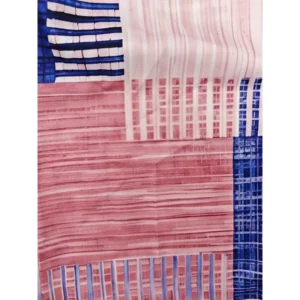 mens loose fit geometric pattern print beach trousers elastic drawstring wais suitable for outdoor sports summer pants for men