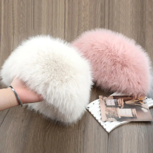 faux fox fur bucket hat for women women's winter snow ski cap thicken cold panama cap windproof russian hat bonnet bomber hat