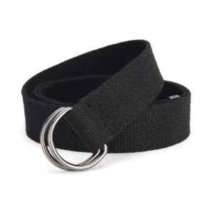 tactical canvas men belt high quality unisex double d buckle waistband casual canvas female belt fabric for jeans