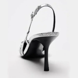 high quality burgundy patent leather high heels women elegant pointed toe thin high heeled sandals fashion banquet evening shoes