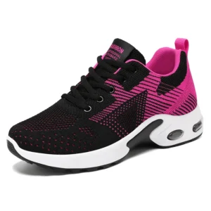women's running shoes large size 2025 spring new casual breathable lace up air cushion sports sneakers