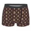 man bitcoin crypto cryptocurrency btc blockchain underwear sexy boxer briefs shorts panties homme mid waist underpants plus size