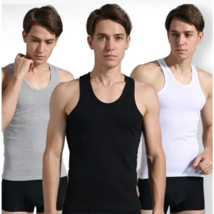 mens undershirts vest cotton breathable solid motion men’s underwears l 4xl waistcoat for men sports fitness sweatshirt