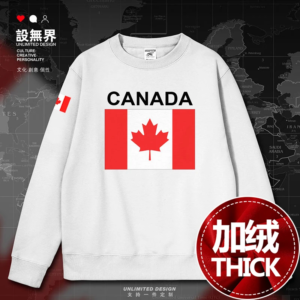 canada country mens hoodies jerseys casual tracksuit clothing long sleeve sweatshirt sporting printed clothes autumn winter