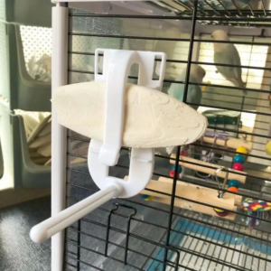 cockatiel budgie plastic vegetable cage accessories pet bird food holders feeding clamp parrot feeder cuttlebone clip