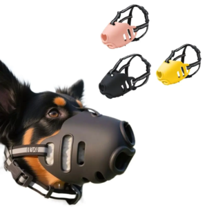 adjustable dog mouth masks breathable reusable dog respirator muzzle environmentally dog face mask for small to large dogs