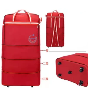 air checked bag luggage travel universal wheel foldable moving storage oxford waterproof packing cubes