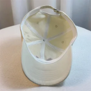 sweet bowknot embroidery baseball hat for women solid color korean girl peaked cap outdoor soft cotton snapback sun visors hat