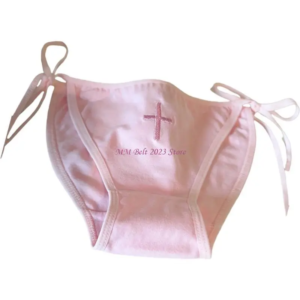 49me lace up ribbon panties underwear cosplay nurse lingerie briefs underpants