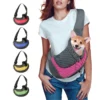 portable one shoulder cat and dog travel pet bag breathable mesh pet straddle backpack supplies cat carrier dog stuff