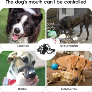 reflect light dog mouth guard cover comfy breathable basket muzzle against biting barking dog mask anti barking muzzle for pets
