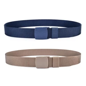 nylon waist belt for men adjustable square buckle lightweight outdoor sports men waist belt 125cm