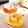sisal rope cat tree bee cat climbing frame with ball condo and perches cute scratcher jumping platform pets toy cats furniture