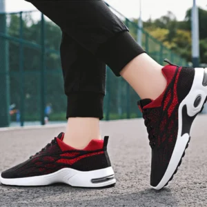 sneakers men 2024 new foreign trade men's shoes casual sneakers air cushion running shoes breathable soft soled shoes