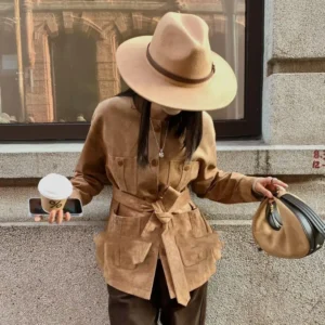 hot 1pc vintage elegant handsome men women wide brim hat fashion church party ladies felt jazz cap british flat brim felt hat