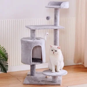 cat climbing frame cat tree house sisal scratching post for cats scratcher kitten training cats scratch tree toys pet supplies