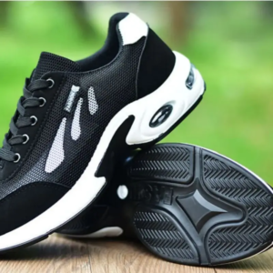fashion air cushion men's running shoes large size 38 47 sneakers breathable outdoor sports leather shoes non slip male sneakers