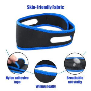 anti snore belt stop snoring chin strap woman man night sleeping support aid tools snoring protection jaw bandage health care