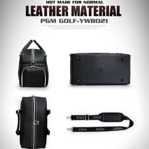 pgm multi function 20 35l large capacity golf clothing bag men portable durable built in shoe bag leather leisure sports bag 골프백